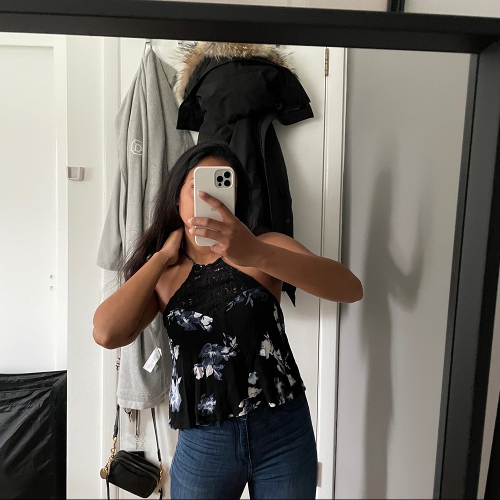 Floral Halter Top